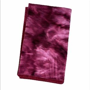 STUDIO D Magenta Heavy Big Super Soft Tie Dye Reversible Throw Blanket